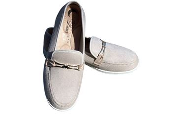 Bilde av Dina stretch mokkasin (bred lest)