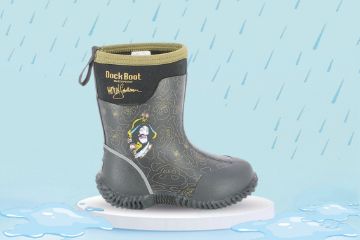 Bilde av Dock Boot Sabeltann - Barn (svart)