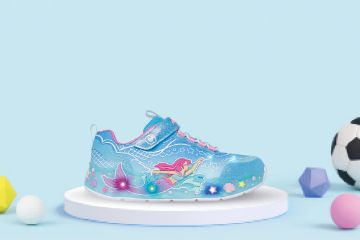 Bilde av skechers blinkesko