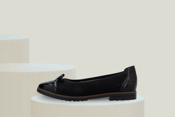 Bilde av Rieker BALLERINA - Dame (sort)