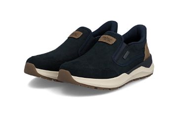 Rieker Ready2Go 06052-14 slip-on herresko i blå