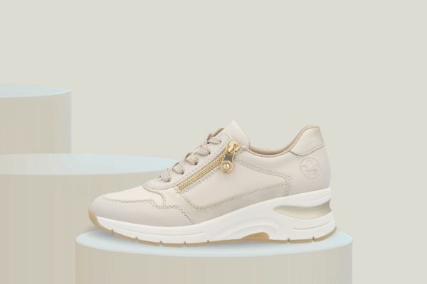 Bilde av rieker sneakers - Dame (beige)