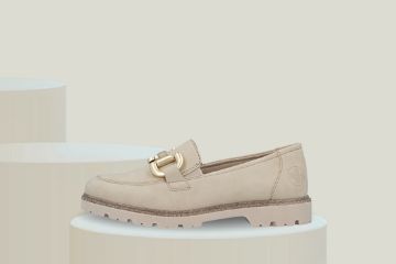 Bilde av rieker mokkasin - Dame (beige)