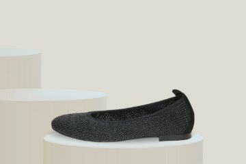 Caprice ballerina damesko i sort