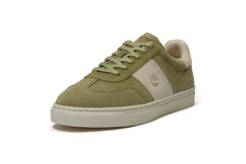 Timberland Lisbon Street Trainer sneaker til herre i lys grønn og beige