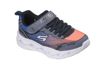 Bilde av Skechers S-Lights: Vortex 3.0 – Blinkesko Barn (blå/orange)