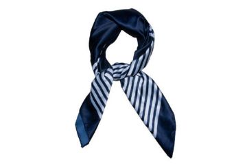 IntexScandia klassisk skjerf 70x70 i navy
