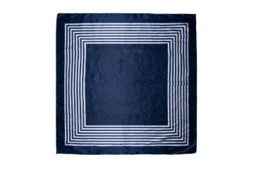 IntexScandia klassisk skjerf 70x70 i navy