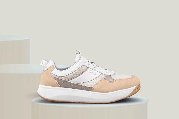 Joya Alegra fritidssko dame i beige og white