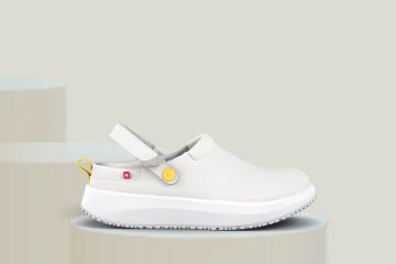 Joya Ace ESD white arbeidssko antistatisk clog sklisikker såle