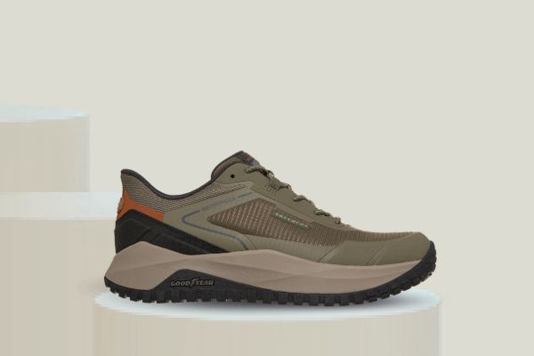 Skechers Badger Koda Waterproof Slip-ins olive tursko