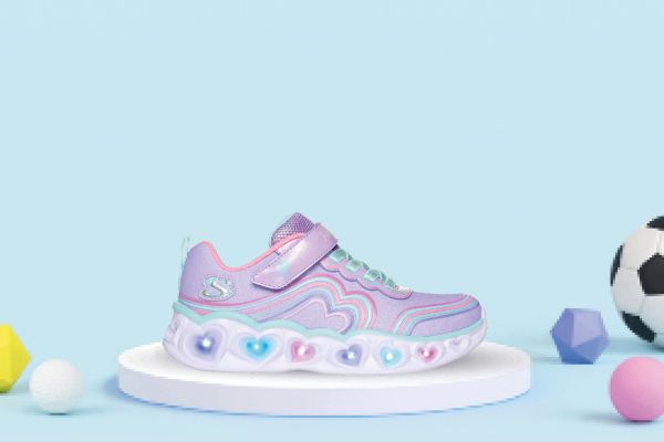 Bilde av skechers blinkesko (str 21-27)