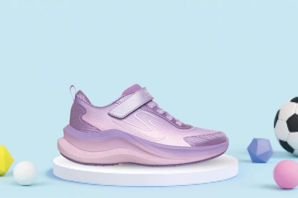 Skechers Max Cushioning Ascend Smoothie Pack barnesko lilla