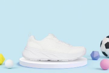 Skechers Edgeride Rekze hvit joggesko junior