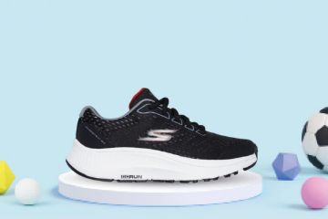 Skechers GO RUN Consistent joggesko junior svart