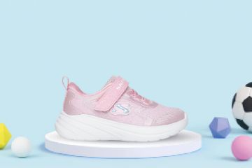 Skechers Wave 92 barnesko rosa