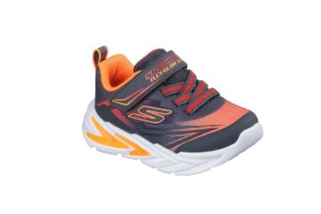 Skechers Flex-Glow Ultra blinkesko barn grå