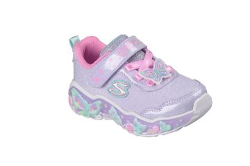 Skechers Lil Butterfly Bliss blinkesko barn lilla