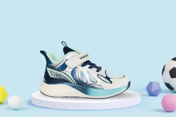 Viking Flash barnesneaker hvit blå