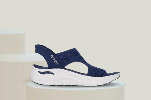 Skechers Slip-ins Arch Fit 2.0 My Everyday damesandal mørk blå