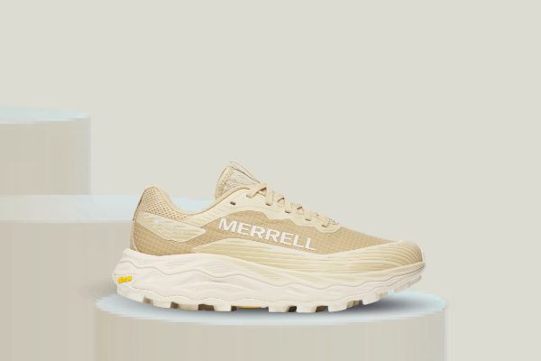 Merrell Agility Peak 6 GTX terrengløpesko dame beige
