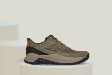 Skechers Badger Koda Waterproof Slip-ins olive tursko