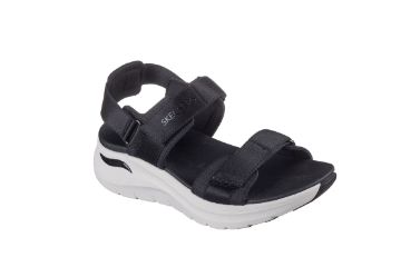 Skechers Arch Fit damesandal svart