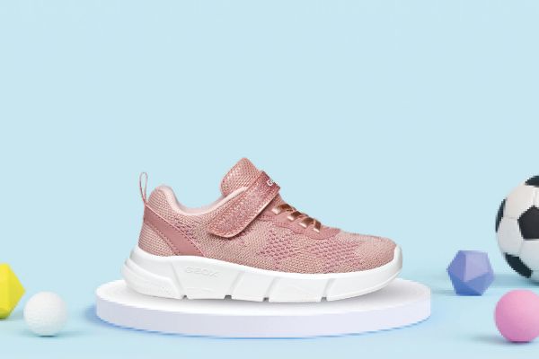 Bilde av Geox Aril Girl Joggesko - Barn (rosa)