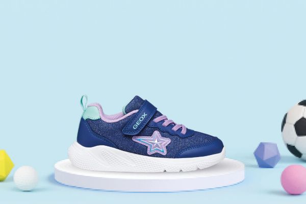 Bilde av Geox Sprintye Girl Joggesko - Barn (lilla)