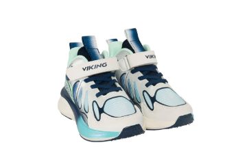 Viking Flash barnesneaker hvit blå