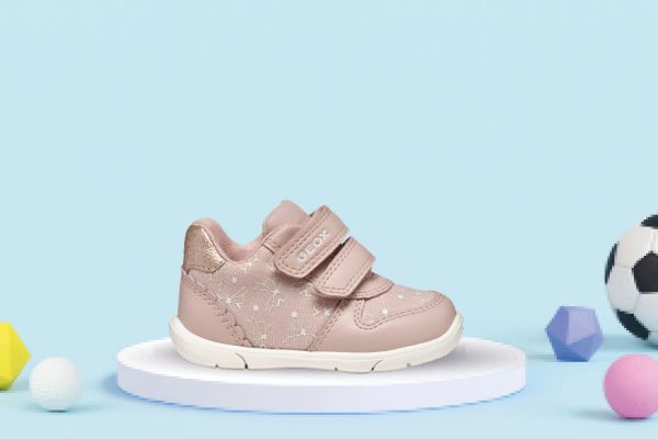 Bilde av Geox Zapito førstegangssko - Toddler (rosa)