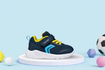 Bilde av Geox Sprintye Baby - Blå Joggesko til småbarn
