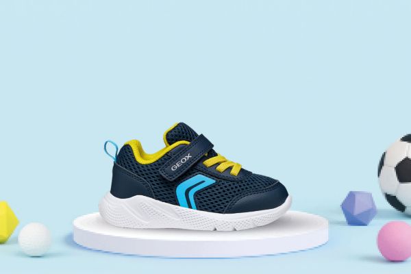 Bilde av Geox Sprintye Baby - Blå Joggesko til småbarn