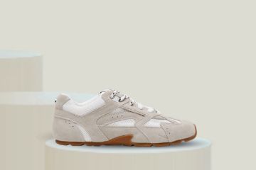 Steve Madden Asiel sneakers dame hvit beige sporty design