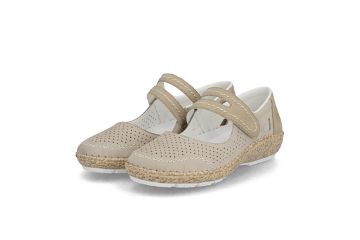 Bilde av rieker ballerina - Dame (beige