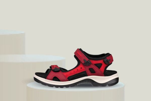 Bilde av Ecco Offroad Yucatan – Rød sandal til dame