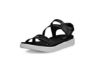 Bilde av Ecco Soft  – svart sandal til dame