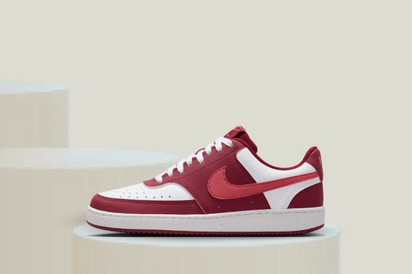 Bilde av NIKE COURT VISION Sneakers - Dame (rød/hvit)
