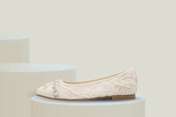 Bilde av Marco Tozzi BALLERINA - Dame (krem)