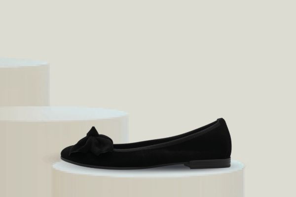 Bilde av Tamaris ballerina - Dame (svart)