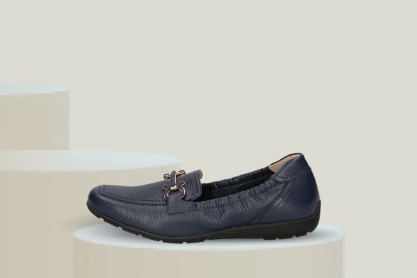 Bilde av CAPRICE loafer bred lest -Dame (blå)