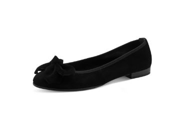 Bilde av Tamaris ballerina - Dame (svart)