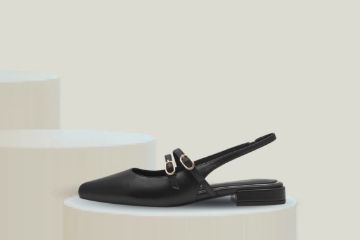 Bilde av marco tozzi sling-pumps - Dame (svart)
