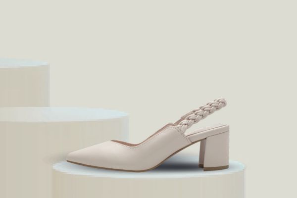 Bilde av marco tozzi sling pumps - Dame (pudder)