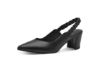 Bilde av marco tozzi sling pumps - Dame (svart)