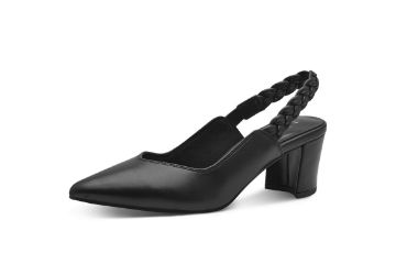 Bilde av marco tozzi sling pumps - Dame (svart)