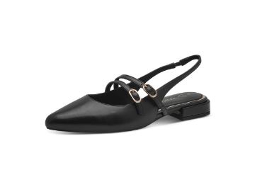 Bilde av marco tozzi sling-pumps - Dame (svart)