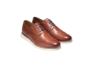 Cole Haan ØriginalGrand Wingtip Oxford herresko i brunt skinn med brogue-detaljer