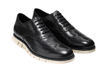 Bilde av Cole Haan Zerøgrand Wingtip Oxford C20720 – Herre (sort)