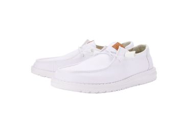 Bilde av hey dude wendy stretch canvas - Dame (hvit)